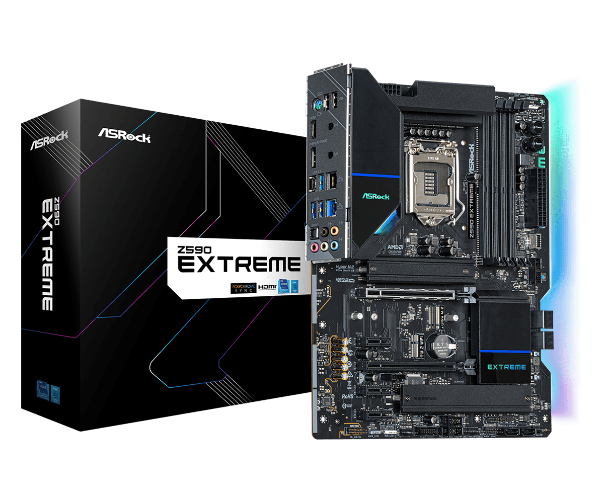 Asrock z590 extreme не запускается